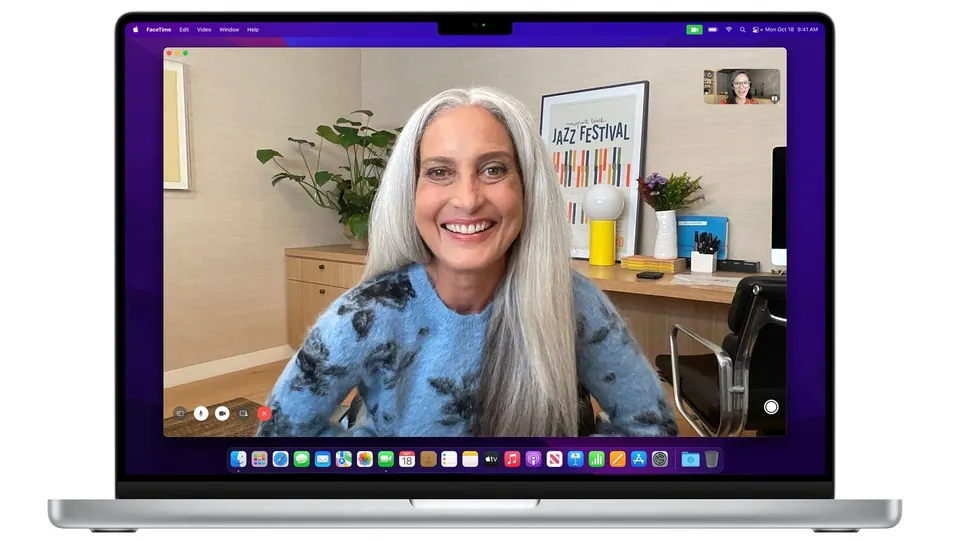 Màn hình Liquid Retina XDR của MacBook Pro với notch chứa camera