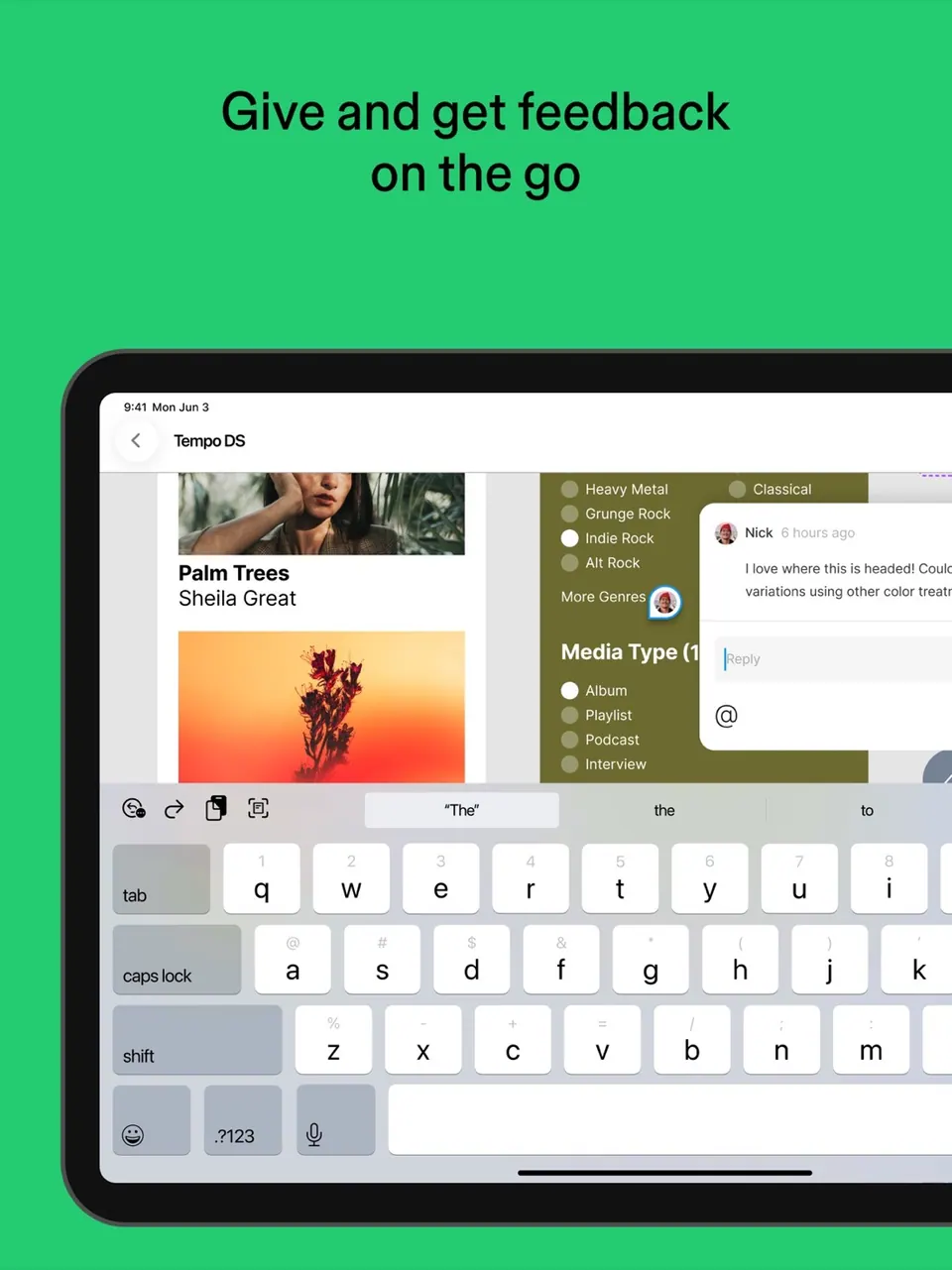 Giao diện Figma trên Mac/iPad