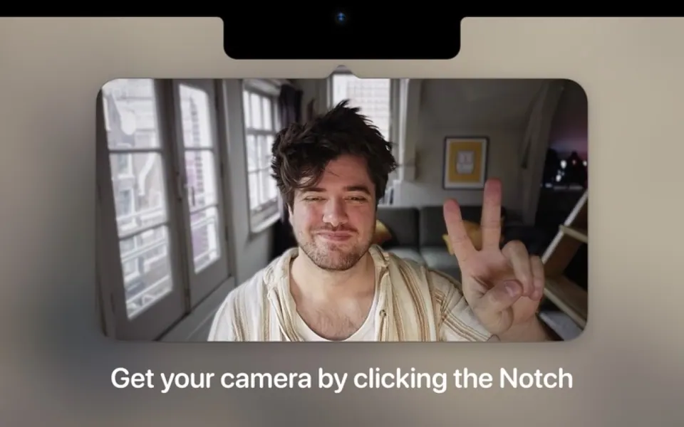 Hand Mirror trên thanh menu macOS (3/3). (Ảnh: App Store)