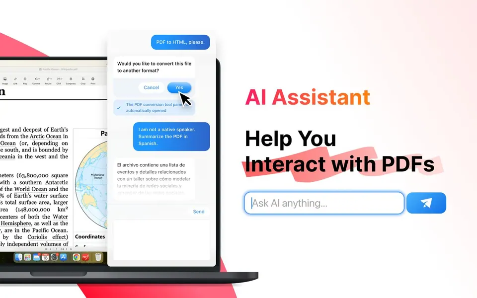 Trợ lý AI giúp hỏi đáp với tài liệu PDF. (Ảnh: App Store)